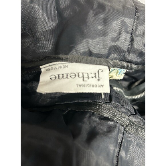 Vintage 50's 60's Black Embroidered Party Dress by‎ Jr. Theme Size S Whimsigoth - Picture 6 of 8